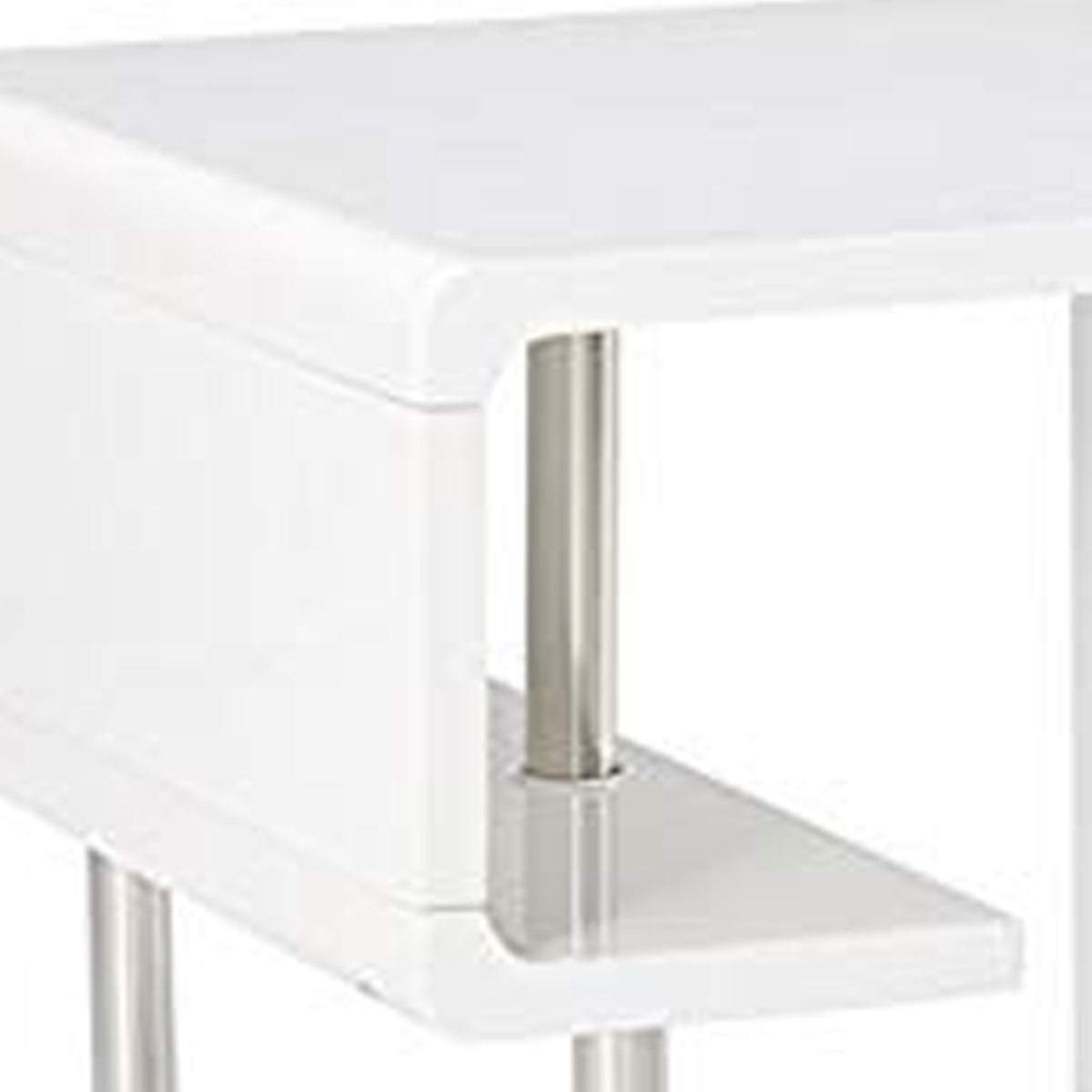 BM123079 Ninove I Contemporary Style End Table, White