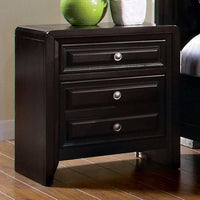 Yorkville Transitional Nightstand, Espresso Finish - BM123137