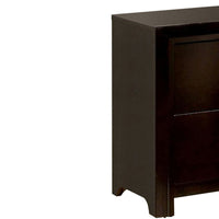 Janine Transitional Night Stand In Espresso Finish - BM123210