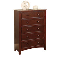 BM123258  Transitional Style Wooden Chest, Brown