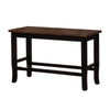 BM123470 Dover II Black And Cherry Counter Height Bench
