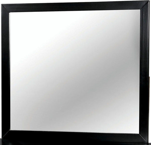 BM123539 Lennart II Black Rectangular Mirror