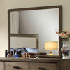 BM123583 Antler Transitional Style Mirror In Natural Ash Finish