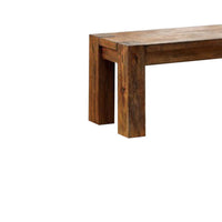 Frontier Transitional Style Bench , Dark Oak - BM123720