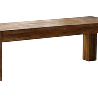 Frontier Transitional Style Bench , Dark Oak - BM123720