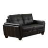 Blacksburg Contemporary Style Love Seat , Black - BM123723