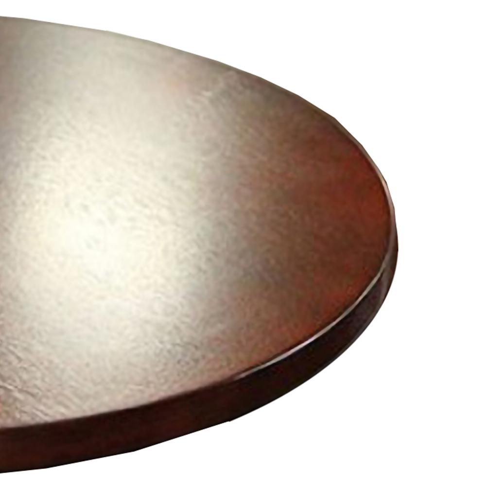 18 Inch Wood Top Lazy Susan, Espresso Brown - BM123812