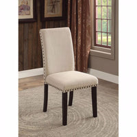 Dodson I Transitional Side Chair, Black and Ivory, Set Of 2 - BM131128