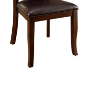 Woodside Transitional Side Chair , Expresso Finish, Set Of 2 - BM131170