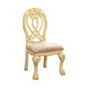 BM131198 Wyndmere Traditional Side Chair, Cream Finish, Set Of 2