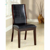 BM131248 Townsend I Transitional Side Chair, Brown Cherry Finish, Set Of 2