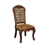 BM131294 Medieve Traditional Side Chair, Cherry Finish, Set Of Two
