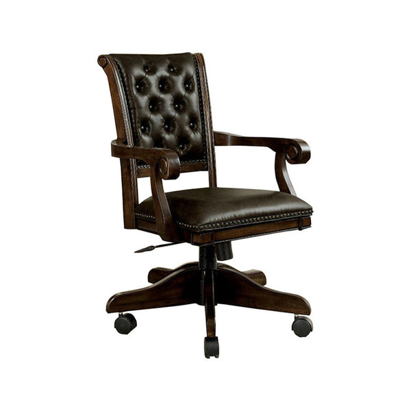 Kalia Contemporary Arm Chair, Brown Finish - BM131413