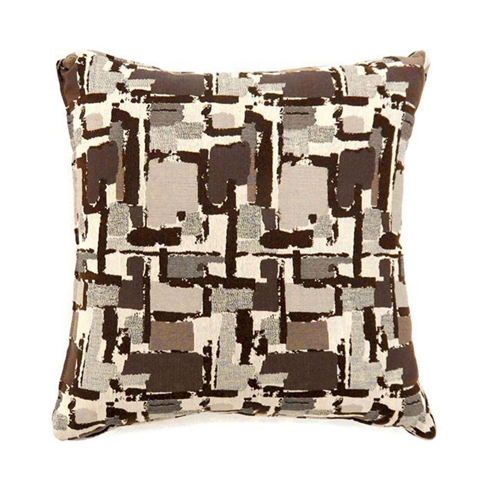 Concrit Contemporary Pillow, Small Set of 2, Brown - BM131526