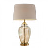BM131788 LEE Contemporary Golden Glass Table Lamp, Translucent