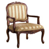 BM131907 Burnaby Traditional Occasional Chair, Antique Oak
