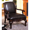 Sheffield Traditional Occasional Chair, Antique Dark Cherry - BM131911