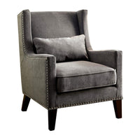 BM131954 Tomar Transitional Accent Chair With Gray Color
