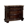 Fromberg Traditional Style Night Stand, Brown Cherry - BM141778
