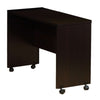 Stylish Dark Brown Finish Desk Return With Spacious Display Top - BM144441