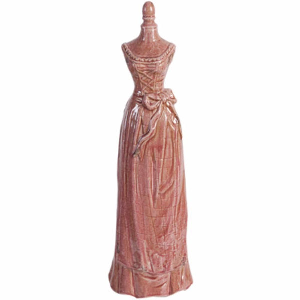 Princess Look Mannequin In Brick Red Finish - BM145818