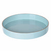 BM145835 Beautiful Mimosa Round Tray, Powder Blue