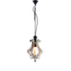 21 Inch French Country Chic Pendant Chandelier, Distressed White Mango Wood - BM147075