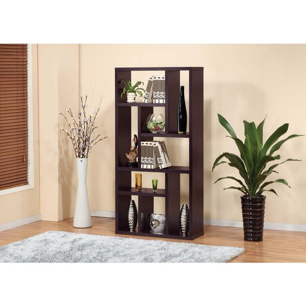 BM148721 Elegant  Display Cabinet /TV Stand With 9 Open Shelves