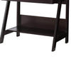 Contemporary Style Ladder Desk With 3 Open Shelves - BM148747