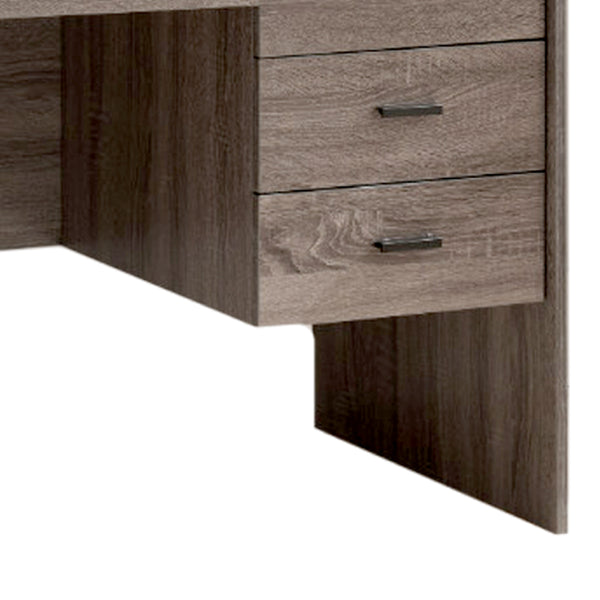 Adorning Contemporary Style Office Desk , Gray - BM148857