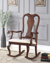 BM151940 Sheim Rocking Chair, Cream and Brown