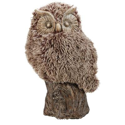 BM152725 Distinctive Winsome Furry Owl, Brown