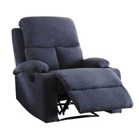 Rosia Comfy Recliner , Blue Linen - BM154334