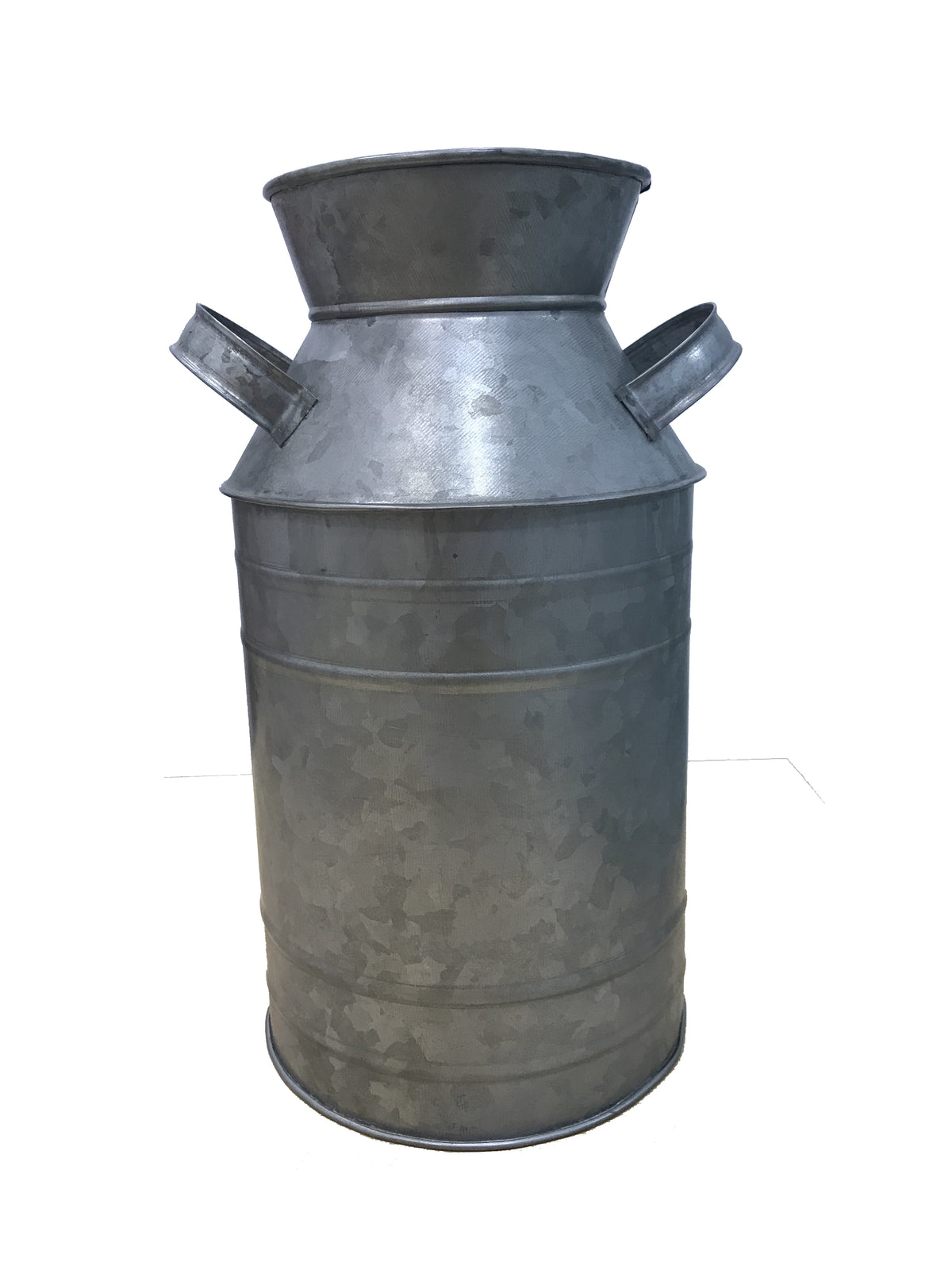 Countryside Galvanized Metal Milk Can Shape Pitcher, Gray - BM154506