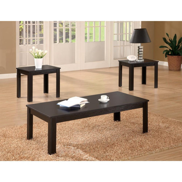BM156129 Attractive Black Three Piece Occasional Table Set