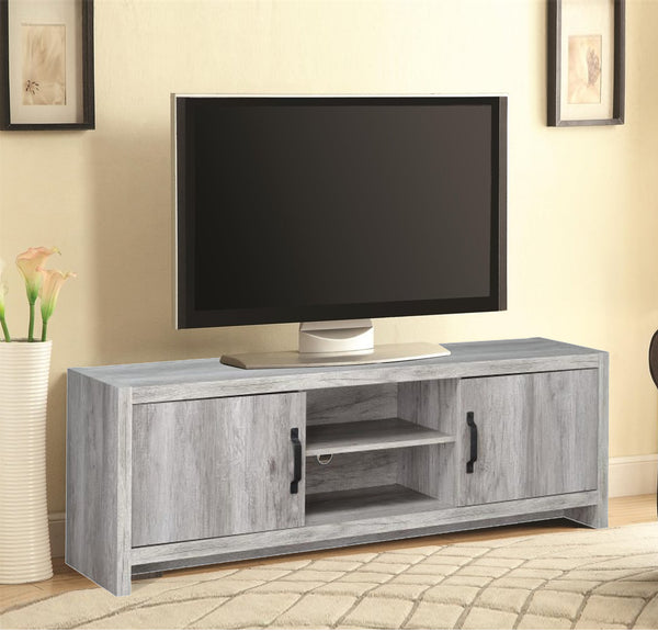 Marvelous driftwood tv console, Gray - BM156172