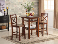 Smart Looking Counter Height Table, Cherry - BM157248