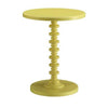 BM157297 Astonishing Side Table With Round Top, Yellow