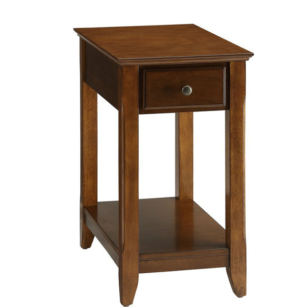 BM157301 Smart Looking Side Table, Walnut Brown