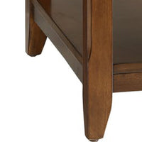 BM157301 Smart Looking Side Table, Walnut Brown