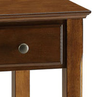 BM157301 Smart Looking Side Table, Walnut Brown