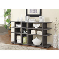 BM159056 Contemporary Wooden Bookcase, Gray