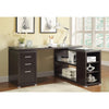 BM159069 Contemporary Style Wooden Office Desk, Brown
