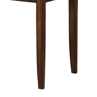 Transitional 2 Piece Wooden Desk Set, Brown - BM159085