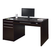 BM159112 Contemporary Connect-IT Computer Desk, Brown