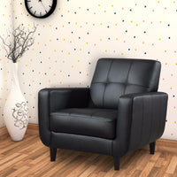 BM159239 High-toned Accent Chair, Black