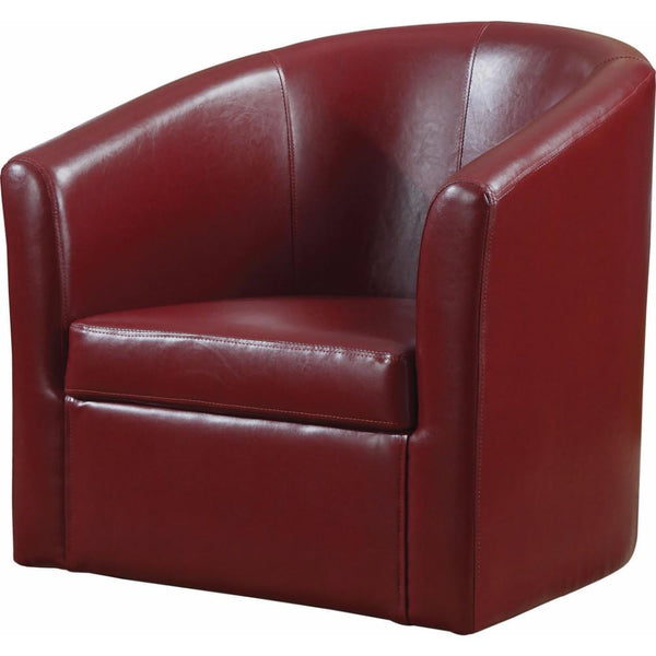 BM159276 Slickly Compact Accent Chair, Red