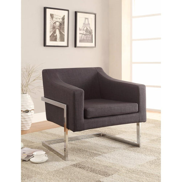 Dapperly Styled Accent Chair, Gray - BM159299