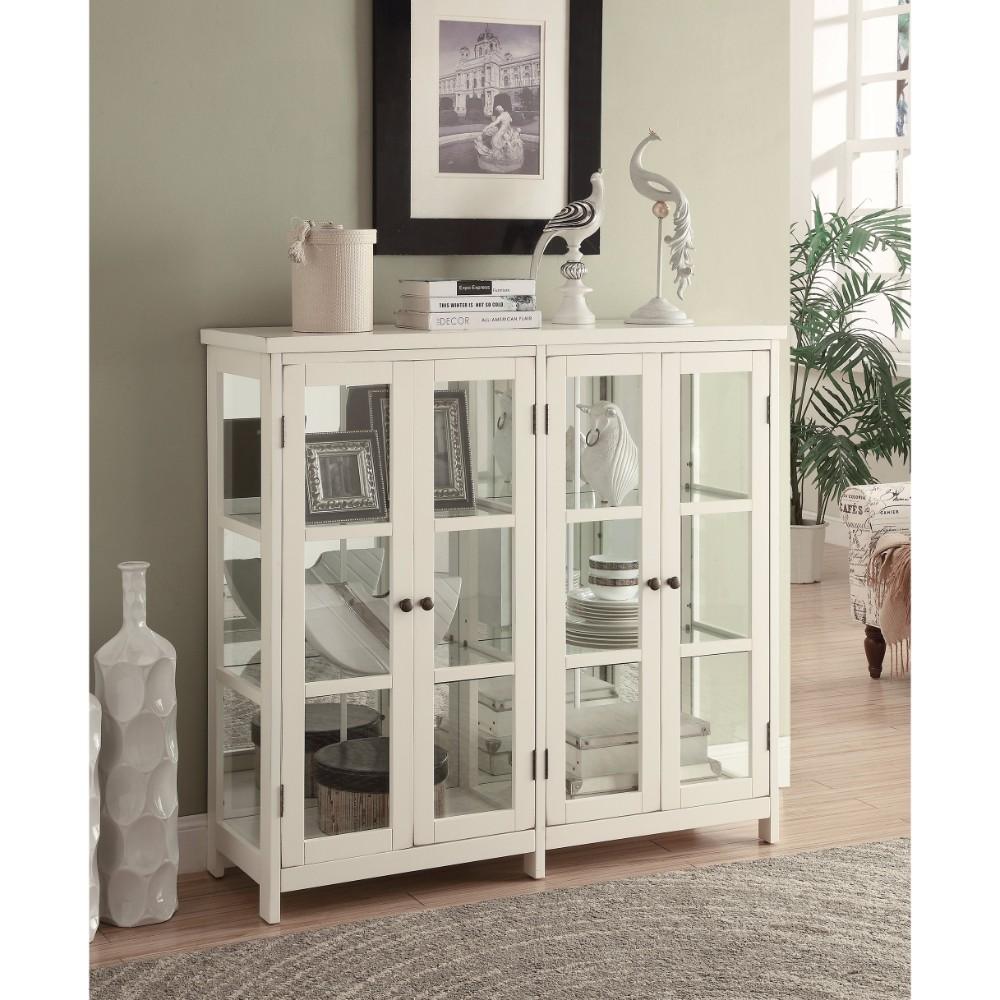 Benzara White Accent Chest