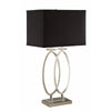 Well Designed Table Lamp With Aesthetic Base, Black And Gold`  - BM163953